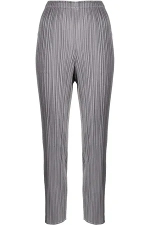 PLEATS PLEASE ISSEY MIYAKE Plissierte Cropped-Hose