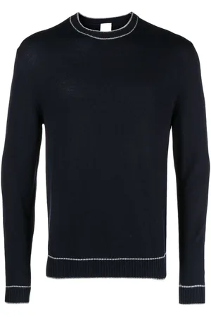 ELEVENTY Sweatshirt mit Streifendetail
