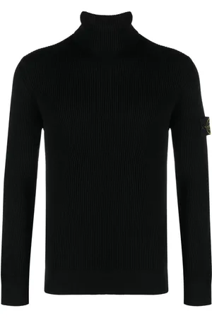 Stone Island Rollkragenpullover mit Kompass-Patch