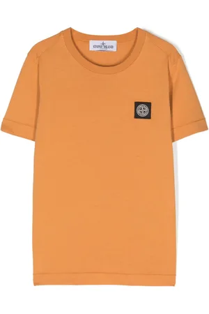 Stone Island T-Shirt mit Kompass-Patch