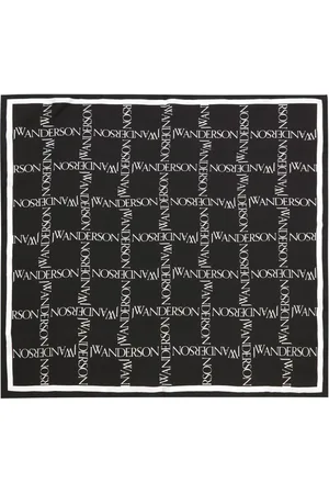 J.W.Anderson Seidenschal mit Logo-Print