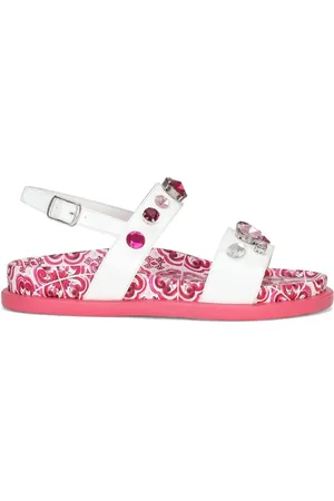 Dolce & Gabbana Sandalen mit Kristallen