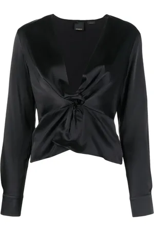 Pinko Wickelbluse aus Seide