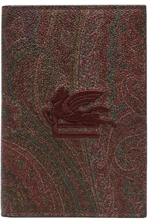 Etro Portemonnaie mit Paisley-Jacquard