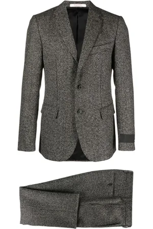VALENTINO GARAVANI Einreihiger Anzug aus Tweed