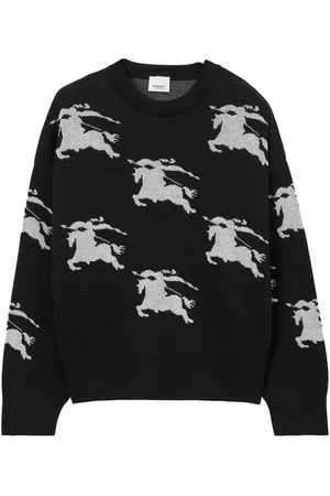 Burberry Pullover mit Jacquard-Logo