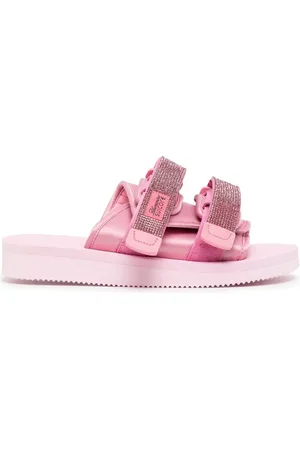 BLUMARINE Pantoletten mit Strass