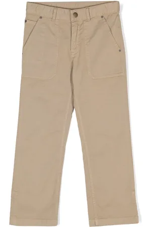 BONPOINT Gerade Hose mit Logo-Patch