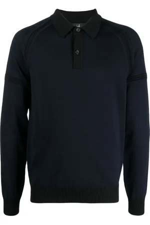 Dunhill Poloshirt mit Raglanärmeln