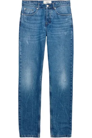 Ami Straight-Leg-Jeans mit Logo-Patch