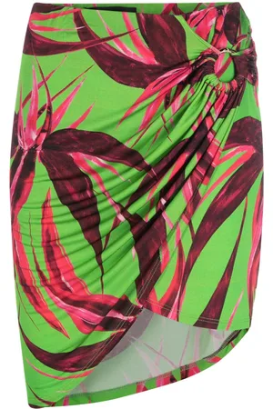 Louisa Ballou Coastline Minirock mit Blumen-Print