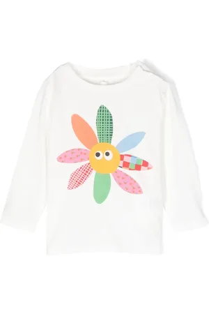 Stella McCartney T-Shirt aus Bio-Baumwolle mit Print