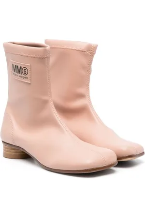 Maison Margiela Stiefeletten mit Logo-Patch