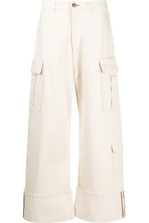 3x1 Weite High-Waist-Jeans