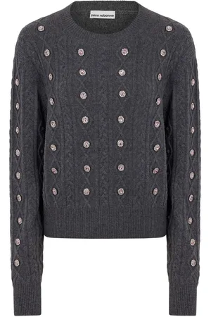 Paco rabanne Pullover mit Kristallen