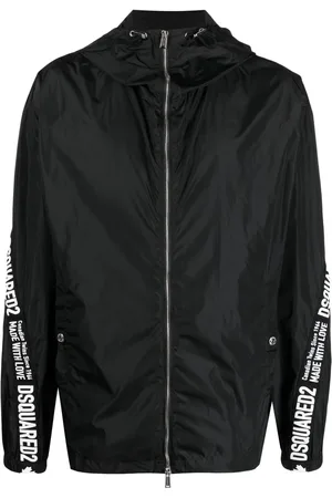 Dsquared2 Windbreaker mit Logo-Streifen
