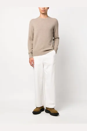 DRUMOHR Kaschmirpullover mit Rundhalsausschnitt