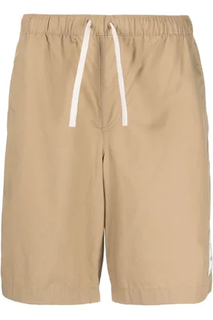 ROMEO HUNTE Shorts mit Logo-Patch