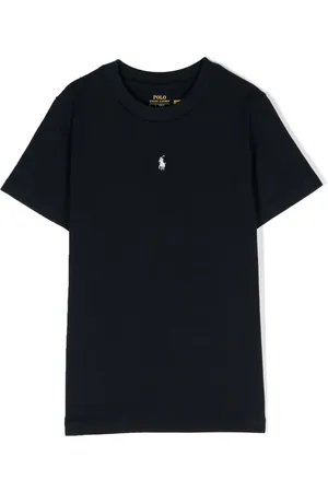 Ralph Lauren T-Shirt mit Pony-Stickerei
