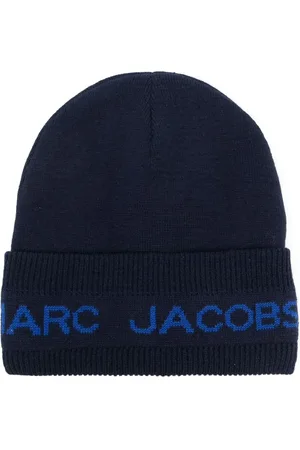 Marc Jacobs Gestrickte Mütze mit Logo