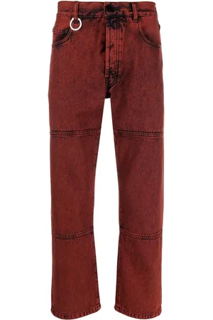 Etudes Gerade Corner Cropped-Jeans