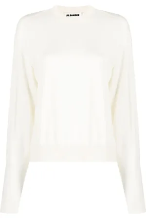 Jil Sander Pullover mit Lochmusterdetail