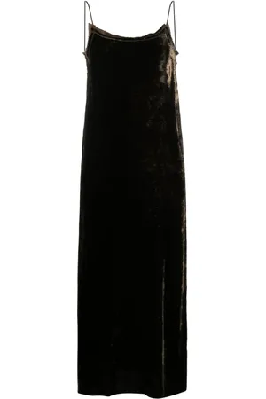UMA WANG Midikleid aus Samt