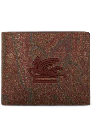 Etro Portemonnaie mit Paisley-Jacquard