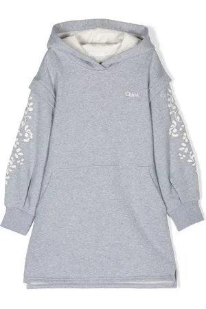 Chloé Besticktes Kleid mit Kapuze