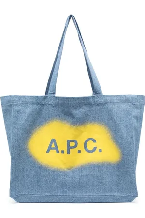 A.P.C. Shopper mit Logo-Print