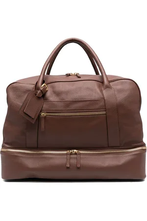 ELEVENTY Reisetasche aus strukturiertem Leder