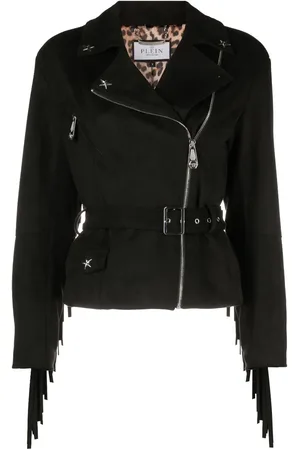 Philipp Plein Bikerjacke mit Nieten