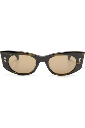AKONI Sonnenbrille mit ovalem Gestell