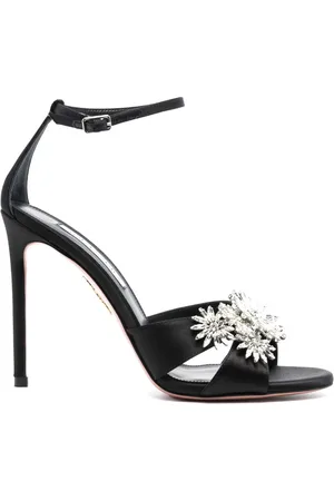 Aquazzura Sandalen mit Kristallen 110mm