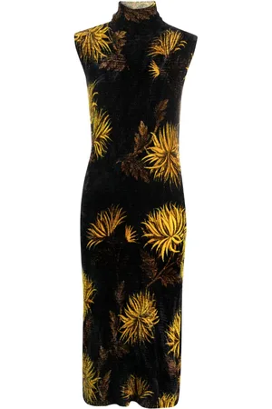 Etro Midikleid mit Blumen-Print
