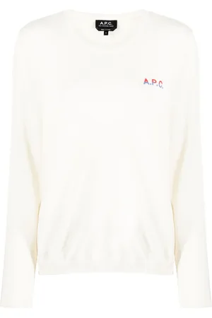 A.P.C. Pullover mit Logo-Stickerei