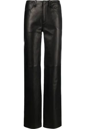 Alexander Wang Halbhohe Straight-Leg-Hose