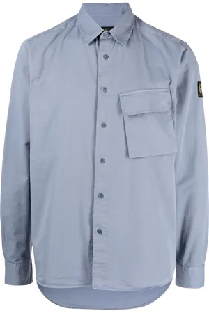 Belstaff Hemd mit Logo-Patch