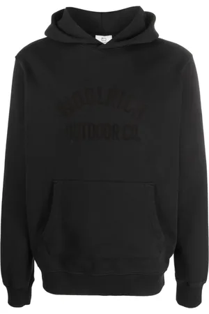 Woolrich Hoodie mit Logo-Prägung