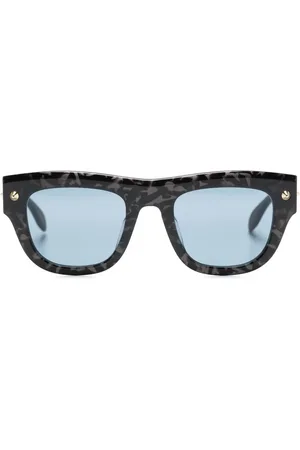 Alexander McQueen Sonnenbrille in Schildpattoptik