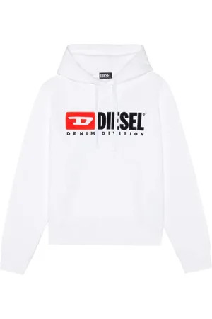 Diesel S-Ginn-Hood-Div Hoodie mit Logo-Applikation