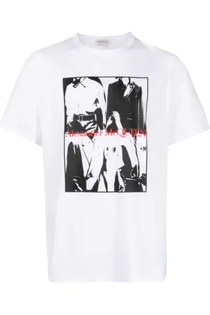 Alexander McQueen T-Shirt mit Foto-Print