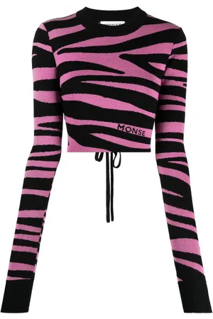 MONSE Pullover mit Zebramuster