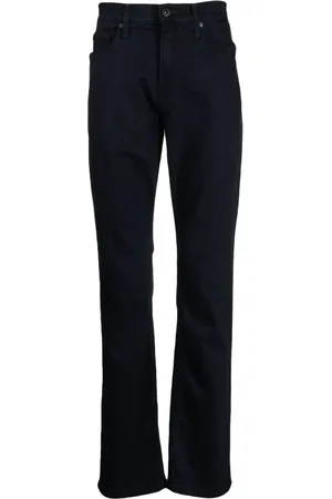Paige Normandie Inkwell Straight-Leg-Jeans