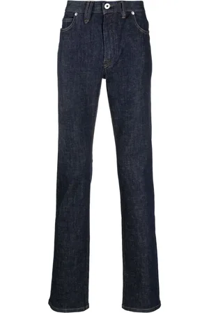 BRIONI Straight-Leg-Jeans mit Logo-Patch