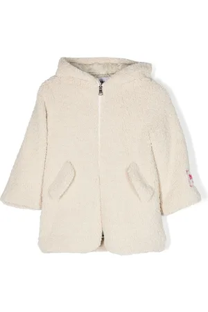 Msgm Kapuzenjacke mit Faux Shearling