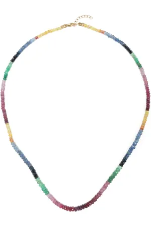 JIA JIA 14kt Gelbgoldhalskette mit Perlen
