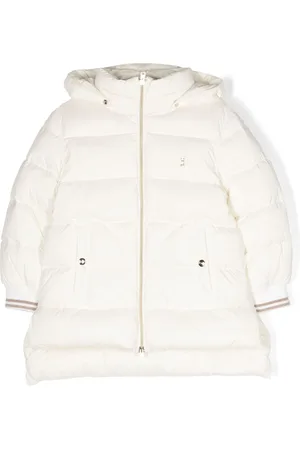 HERNO Gefütterte Kapuzenjacke mit Logo