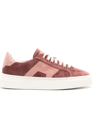 santoni Sneakers mit Logo-Print
