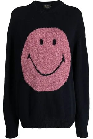 JOSHUA SANDERS Pullover mit Smiley